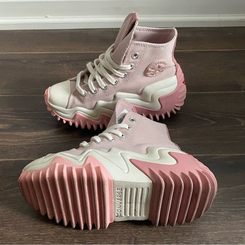 Converse Run Star Motion Hi - Stone Mauve/Rust Pink - US Men Size 4 (22cm)